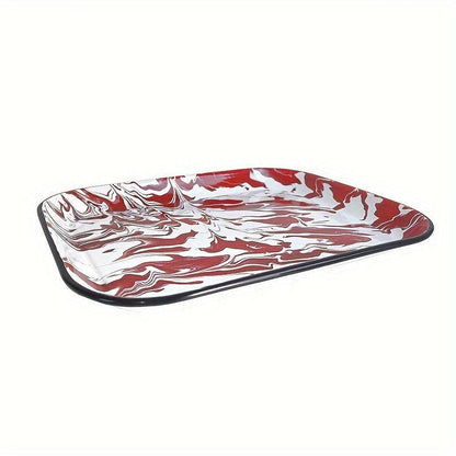 Durable Enamel Dinner Plates Set Perfect for Camping Parties - HomeGoods Lima