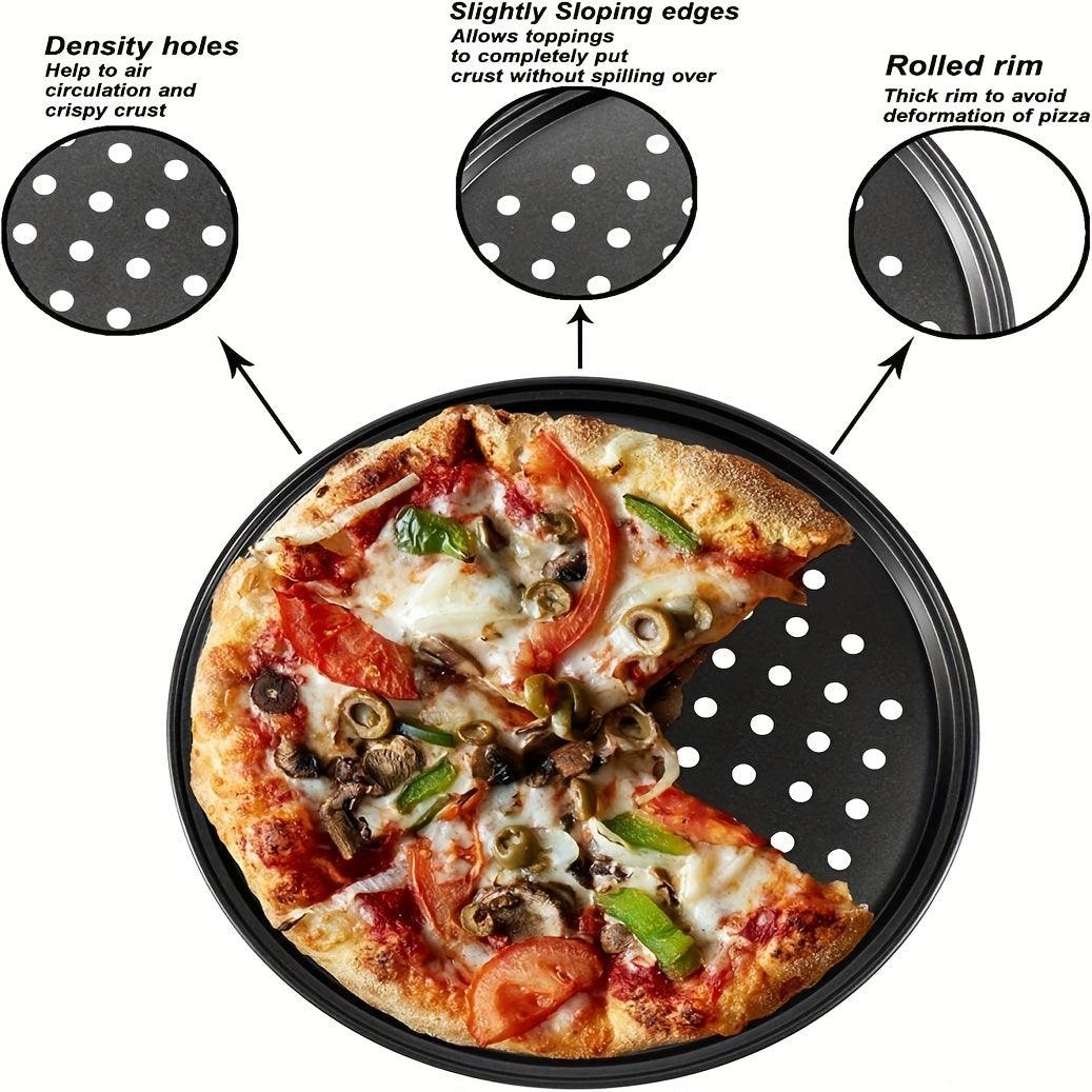 3Piece NonStick Baking Steel Pizza Pan Set - HomeGoods Lima