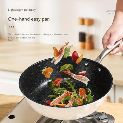 29CM Nonstick Maifan Stone Frying Pan with Lid - HomeGoods Lima