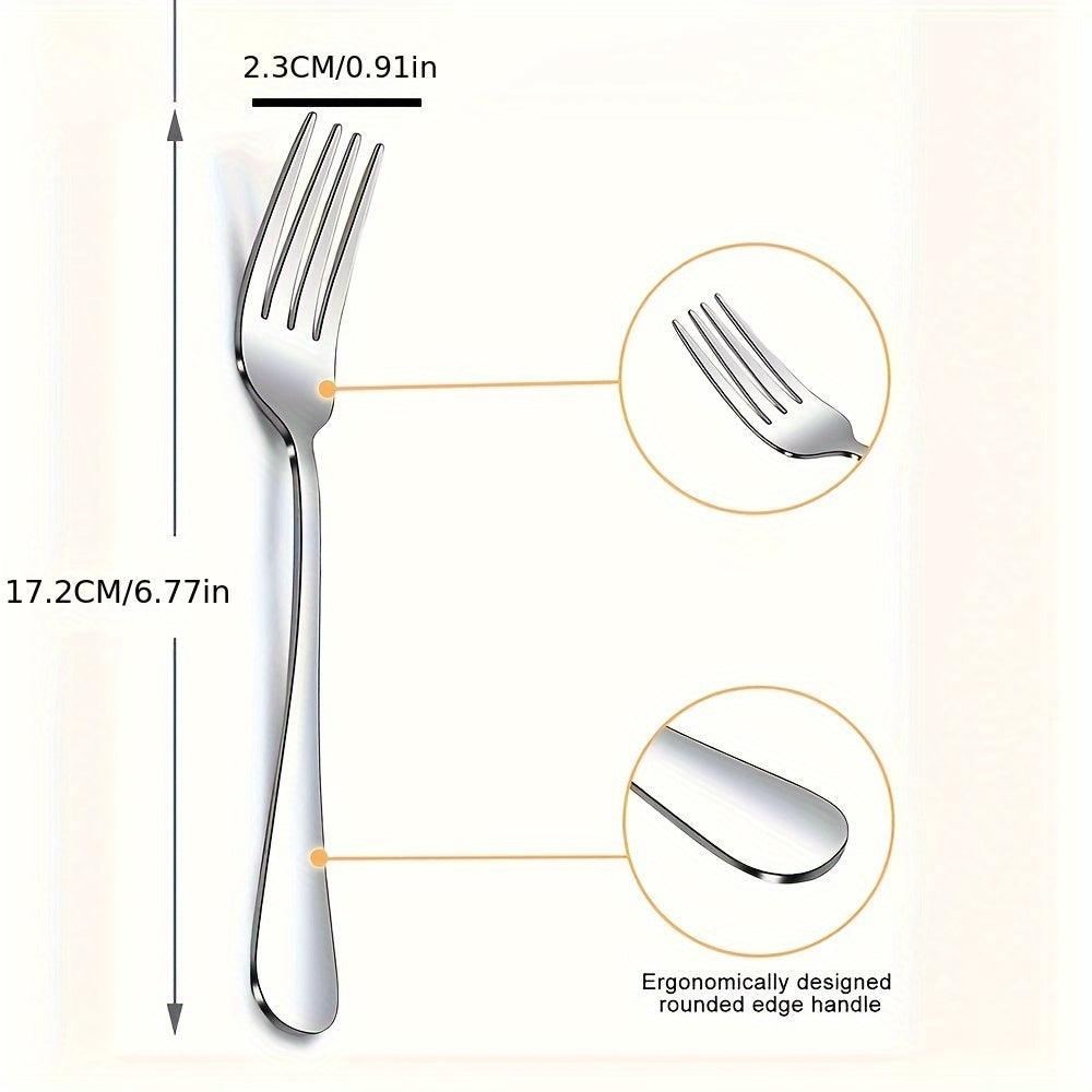 Durable Stainless Steel Fork Set for Home Restaurant Use - HomeGoods Lima