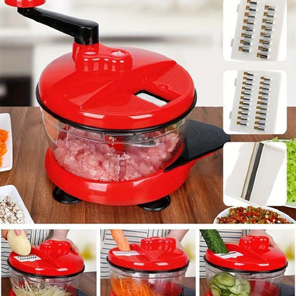 Multifunctional Manual Food Chopper Meat Grinder - HomeGoods Lima