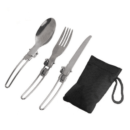 3Piece Stainless Steel Camping Cookware Backpack Set - HomeGoods Lima