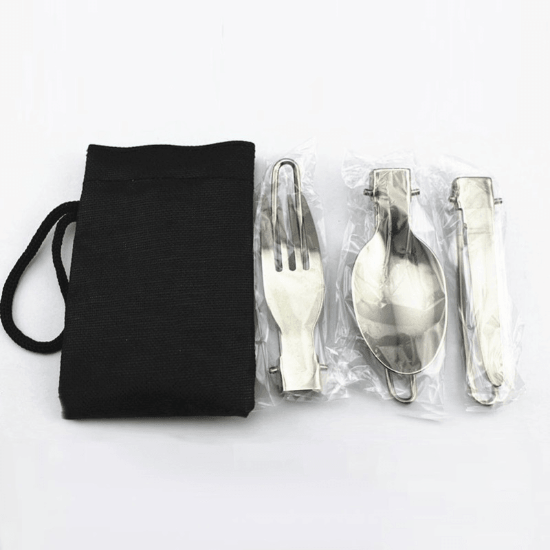 3Piece Stainless Steel Camping Cookware Backpack Set - HomeGoods Lima