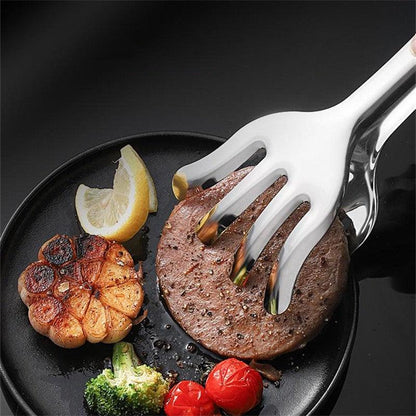 Versatile Stainless Steel NonSlip BBQ and Serving Tongs - HomeGoods Lima