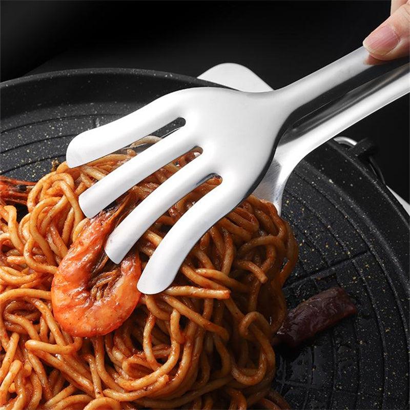 Versatile Stainless Steel NonSlip BBQ and Serving Tongs - HomeGoods Lima