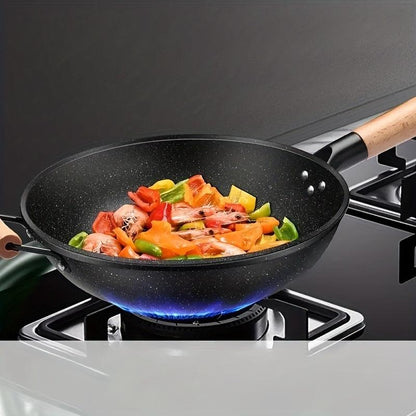 Versatile NonStick Wok for Induction and Gas Stoves - HomeGoods Lima