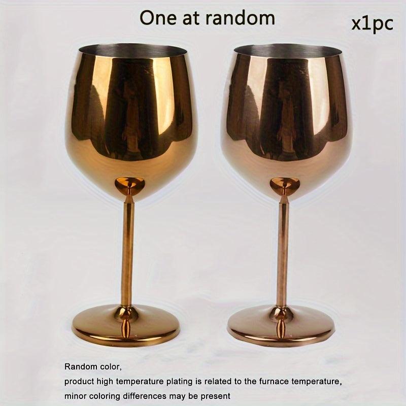 Stainless Steel Wine Glass Creative Durable DropResistant Barware - HomeGoods Lima