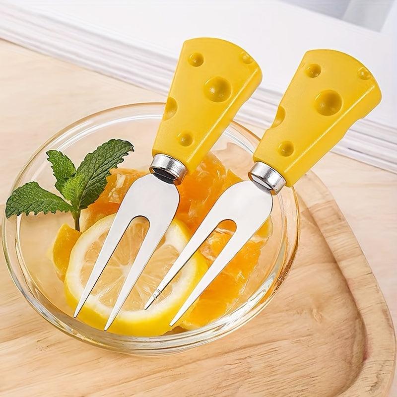 Kawaii Cheese Fork Set Perfect for Cheese Fruit and Salad - HomeGoods Lima