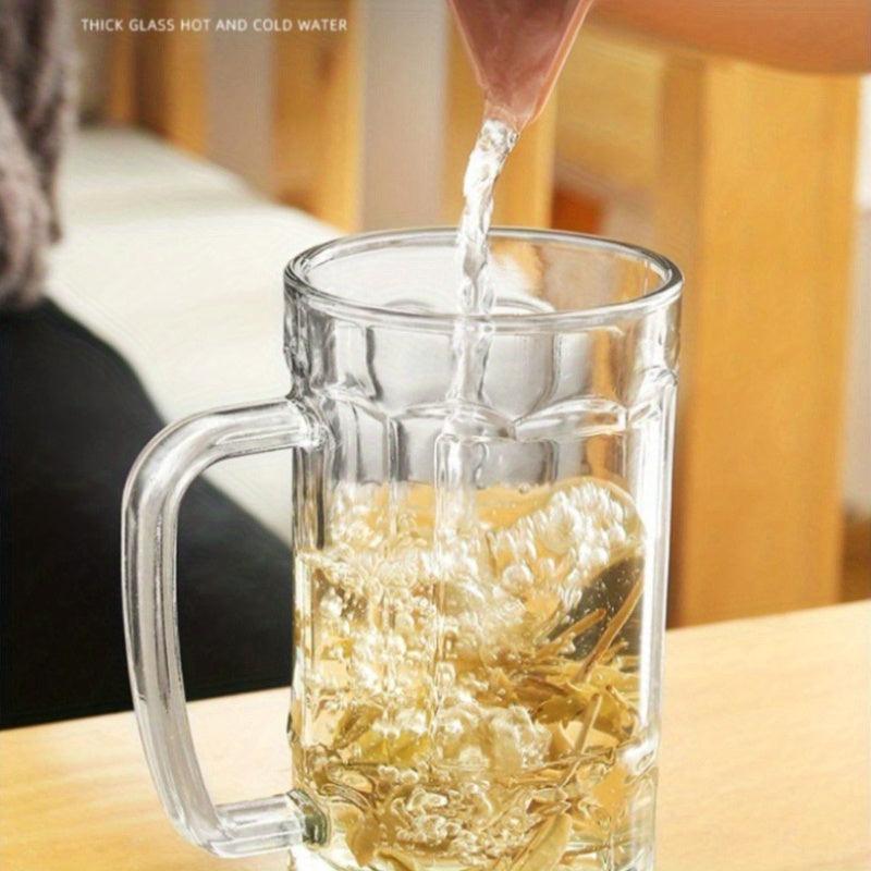 Insulated Glass Beer Mug Multipurpose Heat Resistant Thickened Glass - HomeGoods Lima