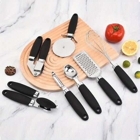 8 Piece Stainless Steel Kitchen Utensil Set - HomeGoods Lima