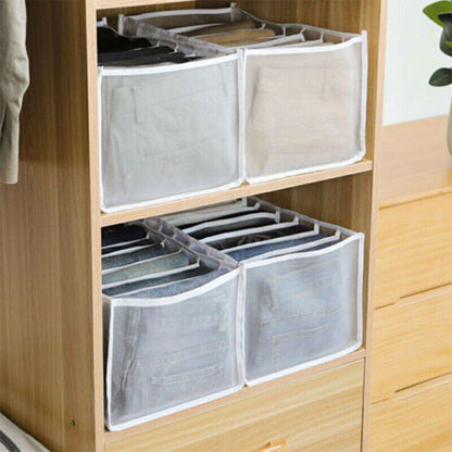 Foldable Drawer Organizer for Clothes Tshirts Jeans Leggings Wardrobe Storage Box - HomeGoods Lima