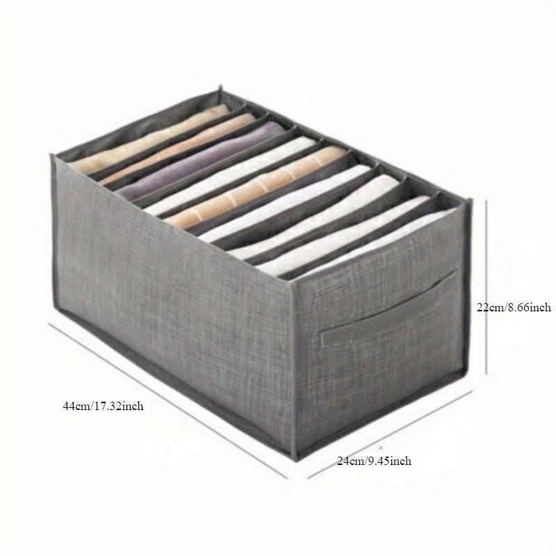 Foldable Drawer Organizer for Clothes Tshirts Jeans Leggings Wardrobe Storage Box - HomeGoods Lima