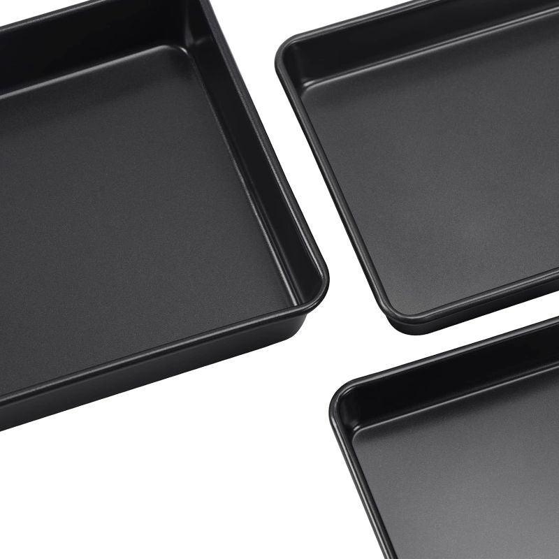 3Piece Nonstick Steel Bakeware Set Cake Roasting Pans - HomeGoods Lima