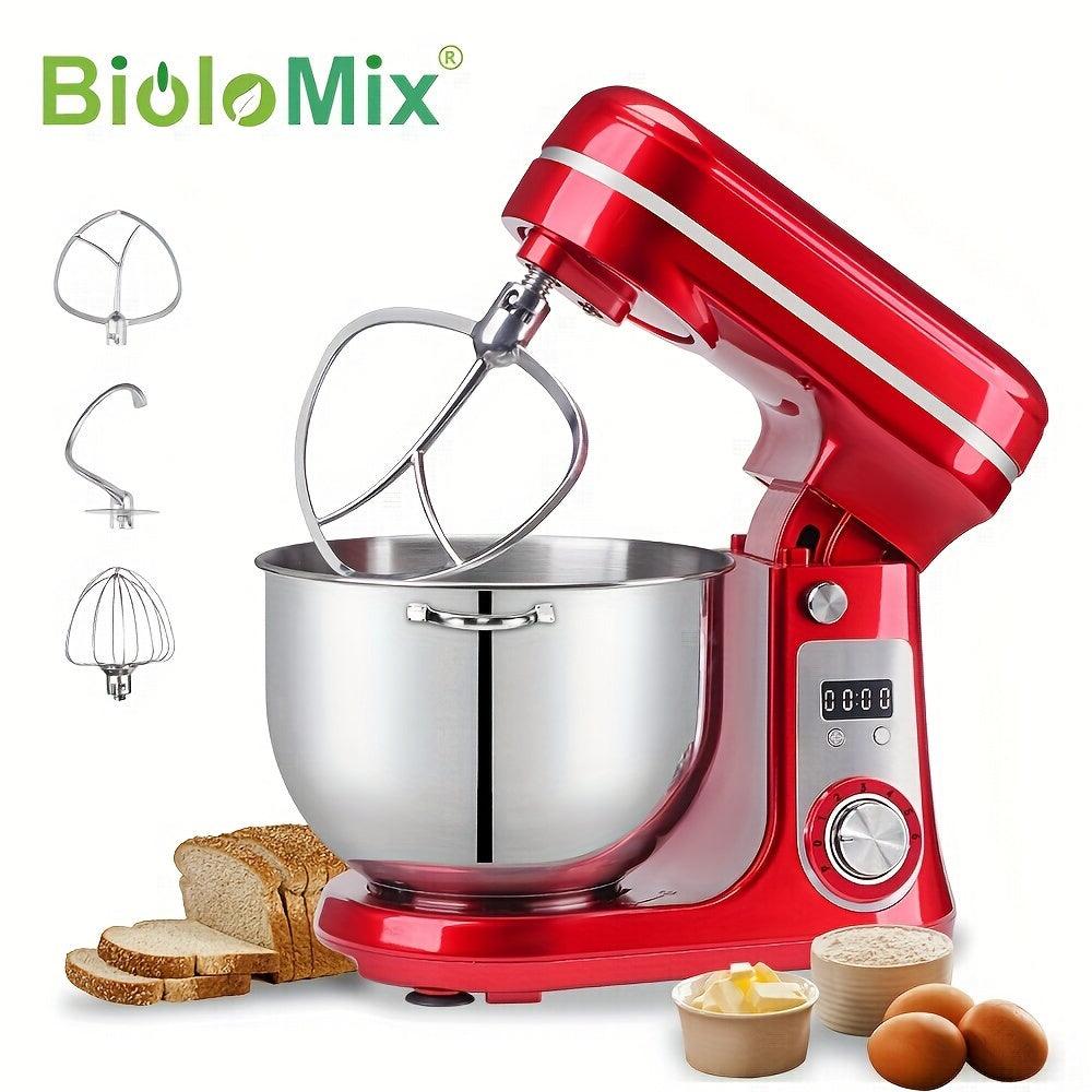 Biolomix Electric Kitchen Mixer Quiet DC Motor 6 Speed Tilt Head - HomeGoods Lima