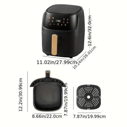 High Capacity Smart Air Fryer with Touch Control Panel - HomeGoods Lima