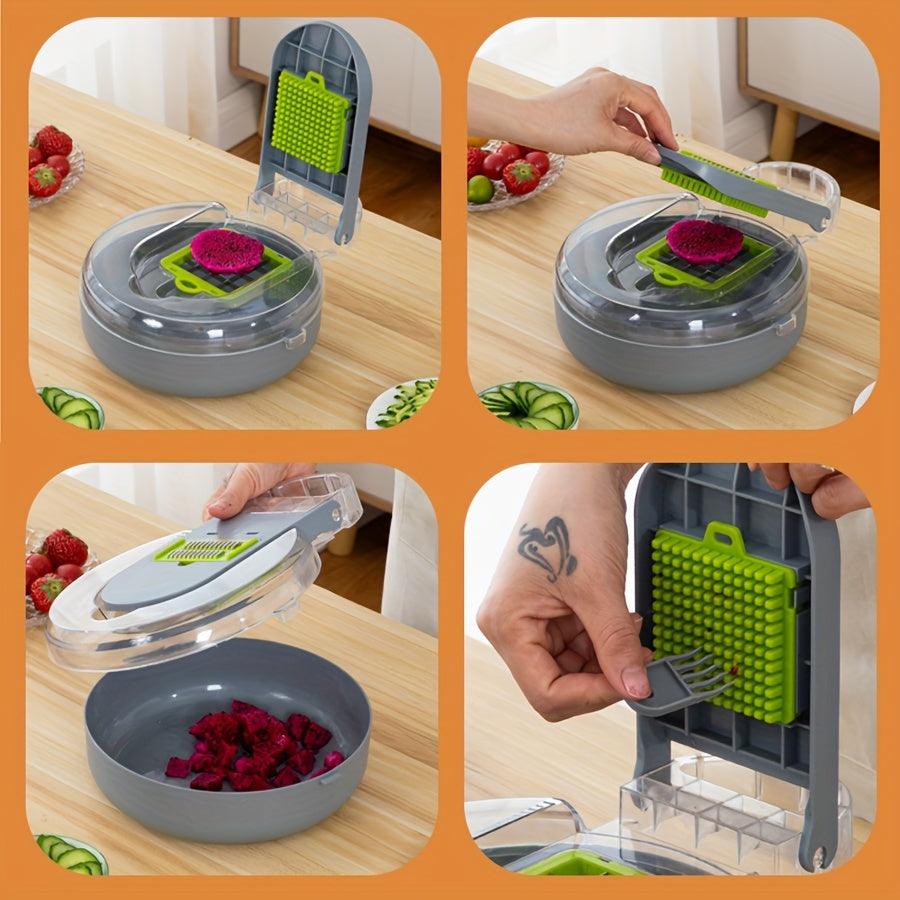 MultiFunctional Veggie Chopper Slice Dice Shred Effortlessly - HomeGoods Lima