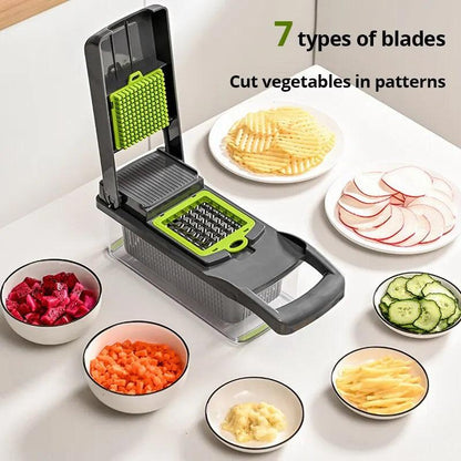 12-In-1 Multifunctional Vegetable Slicer Cutter - HomeGoods Lima