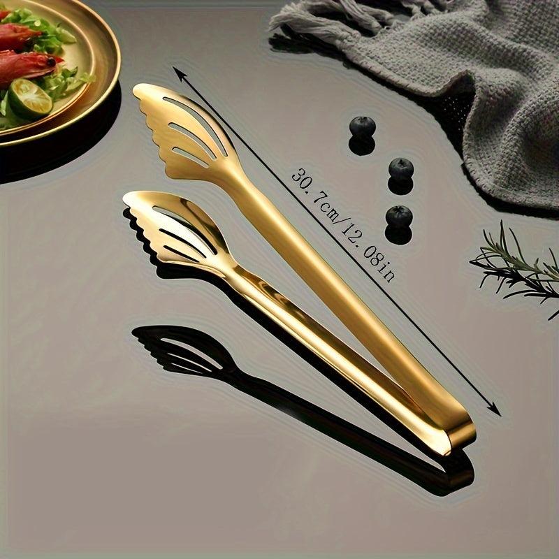 Stainless Steel Multifunctional Serving Tongs for Barbecue and Buffet - HomeGoods Lima