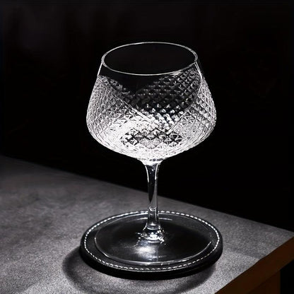 Stylish DiamondEngraved Wine Glasses Perfect for Cocktails Red Wine - HomeGoods Lima