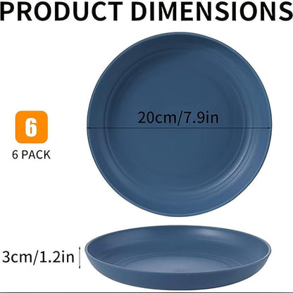 Unbreakable Lightweight Dinnerware Set for Home Picnics Camping RV - HomeGoods Lima