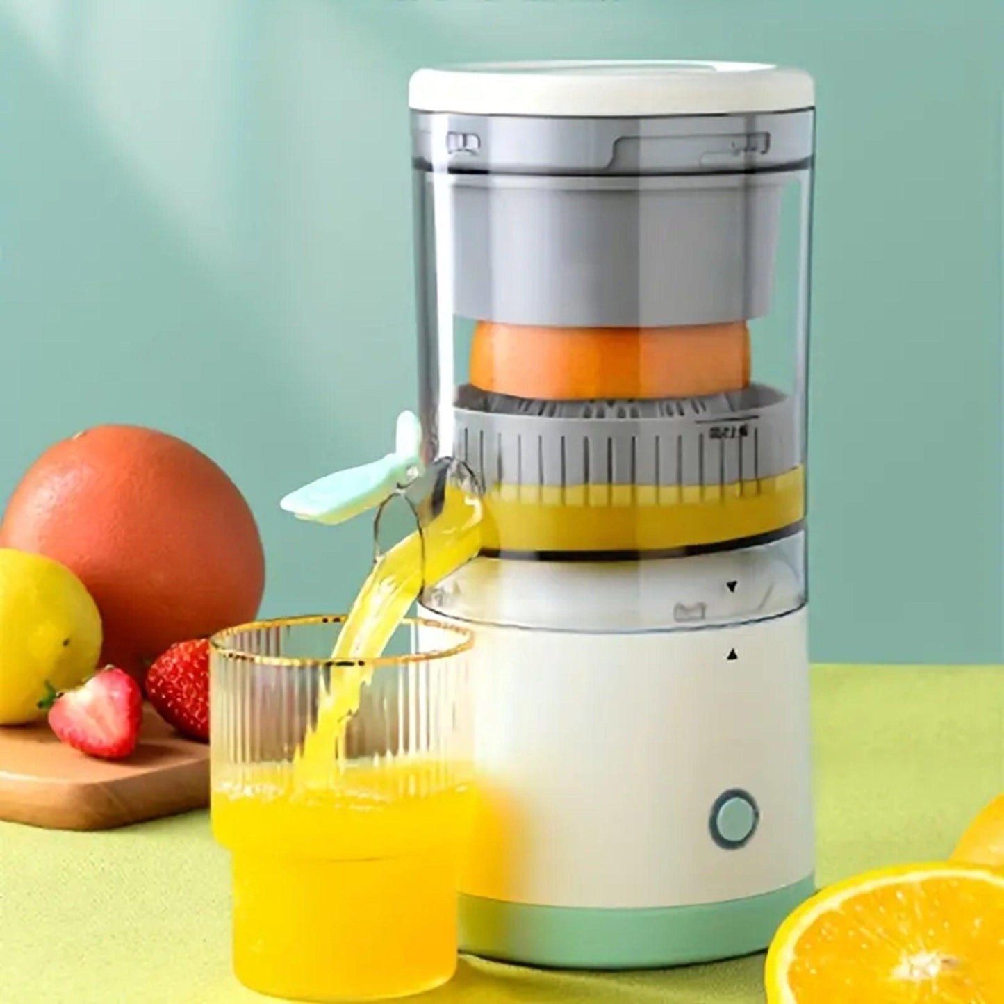 Portable USB Charging Citrus Juicer with Rechargeable Battery - HomeGoods Lima