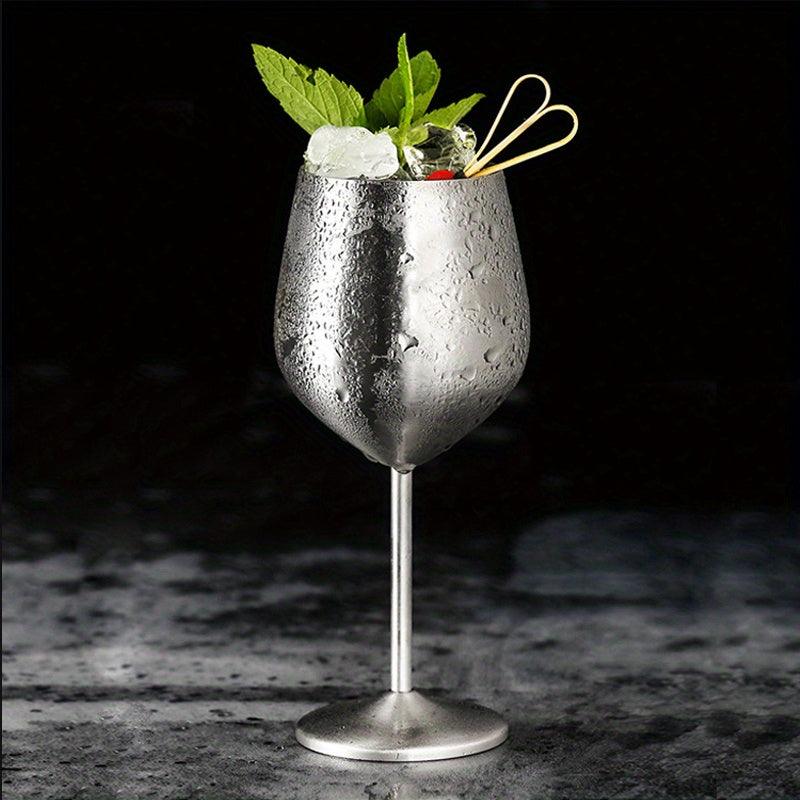 Stainless Steel Wine Glass Creative Durable DropResistant Barware - HomeGoods Lima