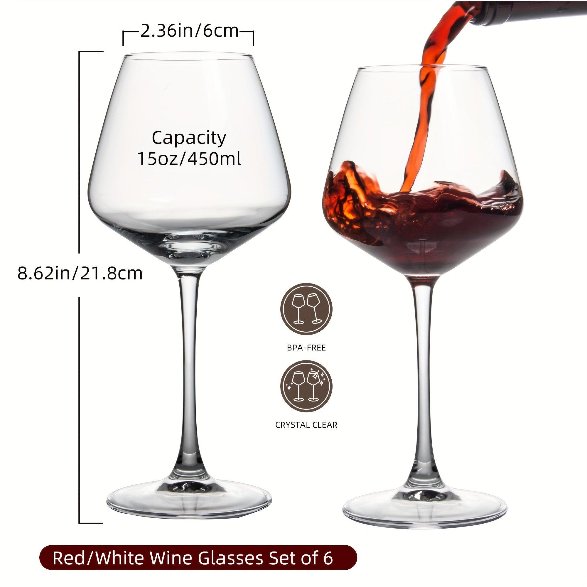 Crystal Clear 20oz Wine Glasses for Special Occasions Gifts - HomeGoods Lima