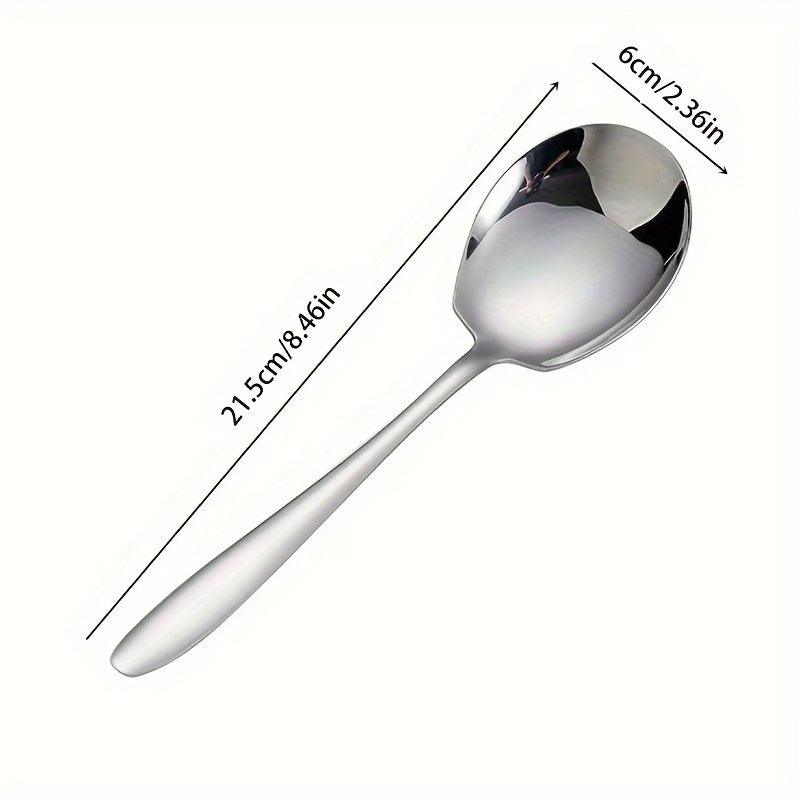 Stainless Steel Restaurant Buffet Serving Spoon for Kitchen Utensils - HomeGoods Lima