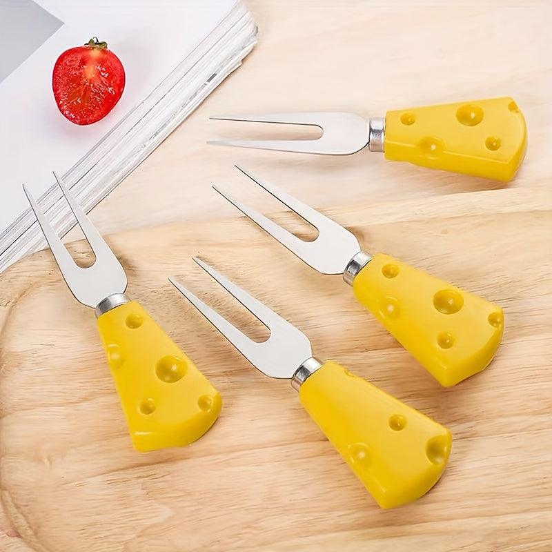 Kawaii Cheese Fork Set Perfect for Cheese Fruit and Salad - HomeGoods Lima