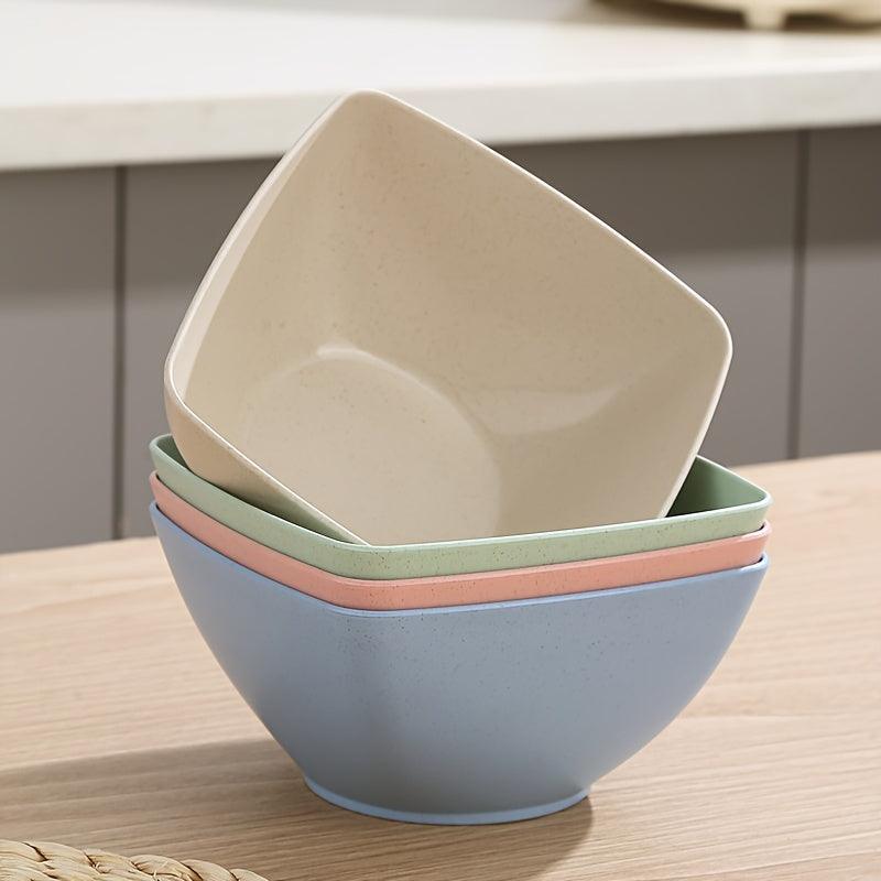 Durable Plastic Square Snack Bowls for Kitchen Dishwasher Safe - HomeGoods Lima