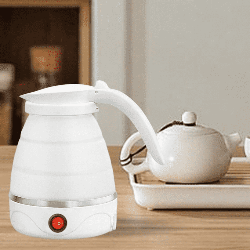 Folding Silicone Travel Electric Kettle - 600 ML - HomeGoods Lima