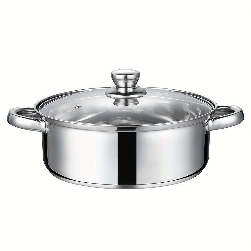 Stainless Steel Soup Pot for Pasta Steak Ramen - HomeGoods Lima