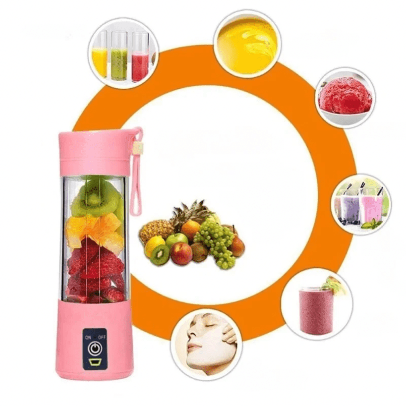 Portable Rechargeable USB Blender Perfect for Shakes Smoothies - HomeGoods Lima