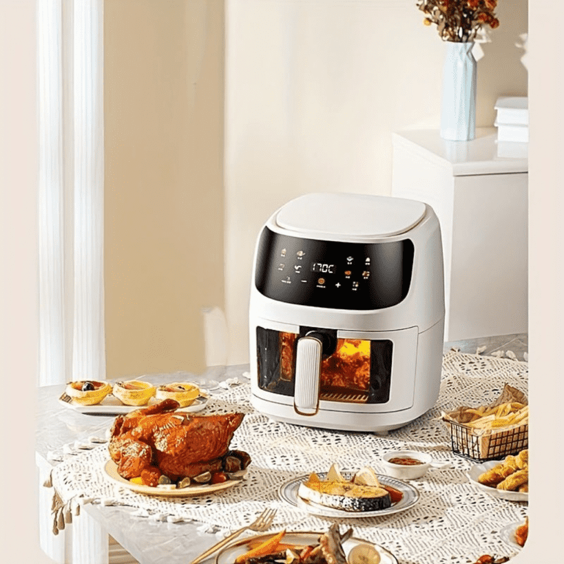 Visual Air Fryer 6L with Color Screen and Smart Touch Panel - HomeGoods Lima