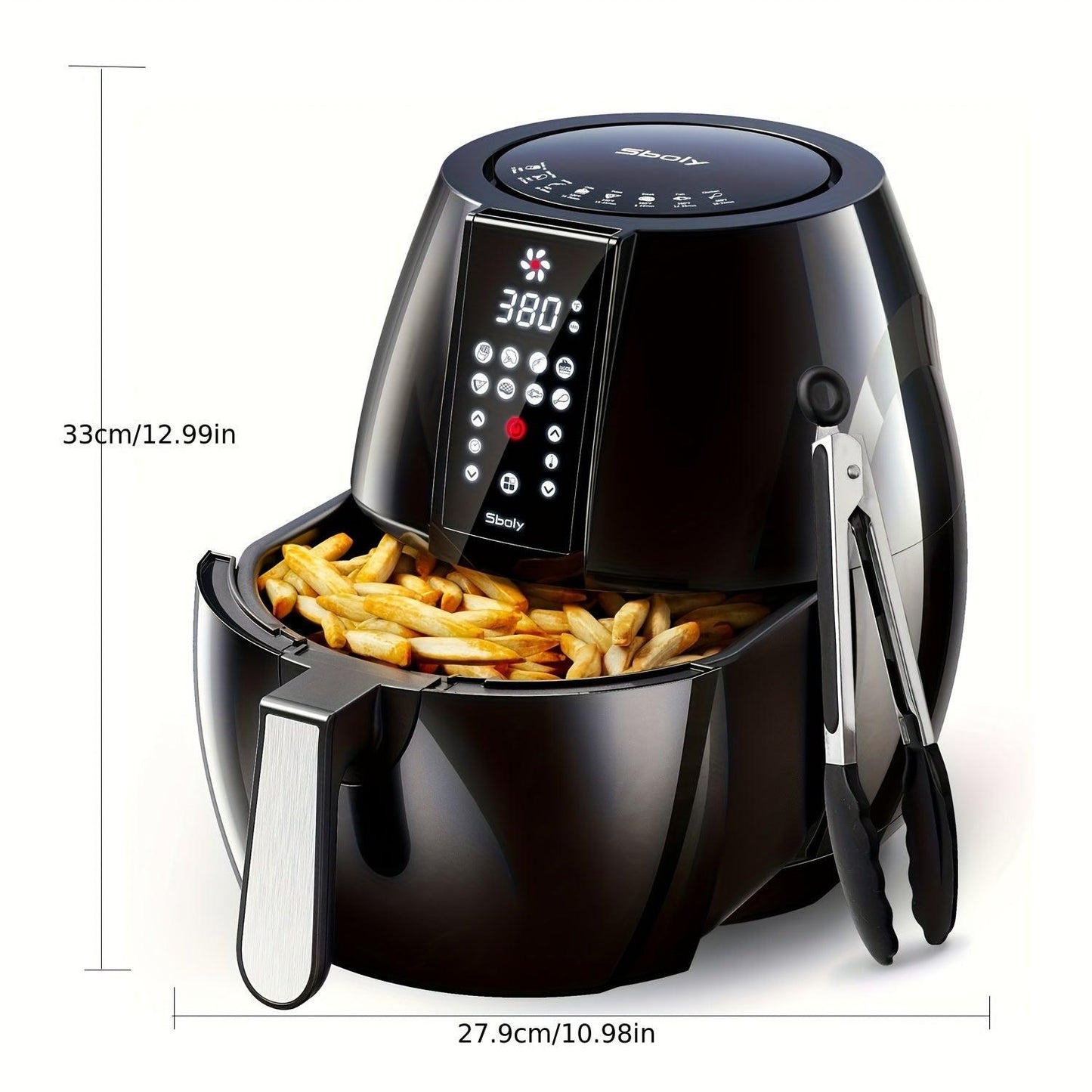 6L Air Fryer with 8 Power Modes and Touch Screen - HomeGoods Lima