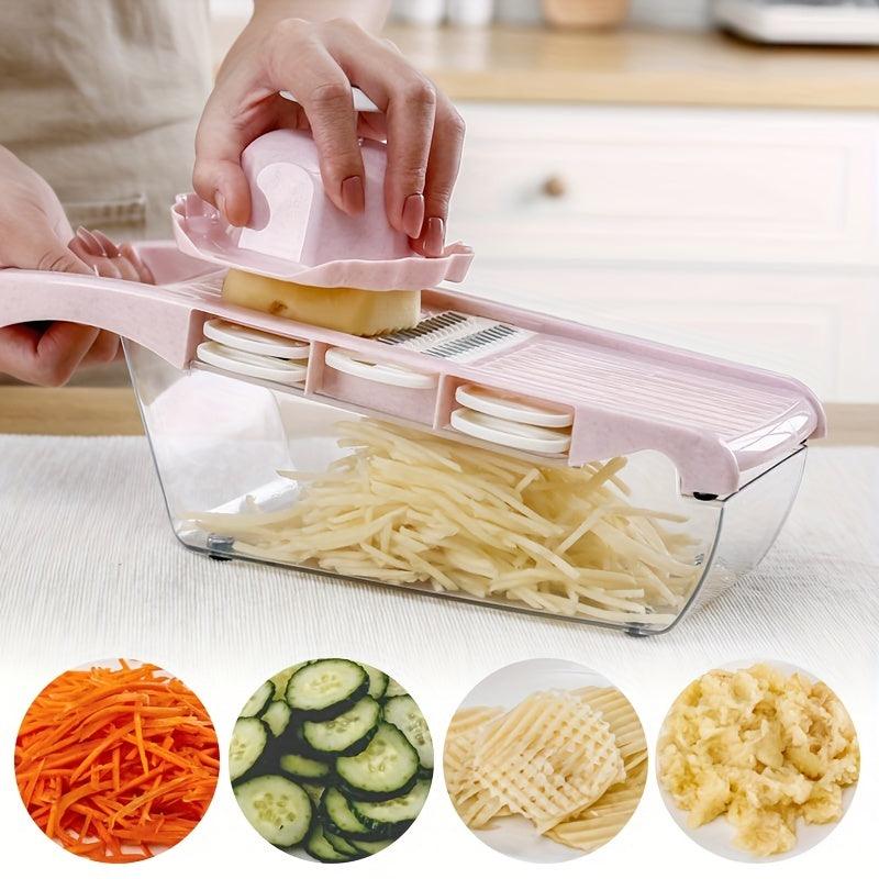 6in1 Stainless Steel Vegetable Chopper Grater - HomeGoods Lima