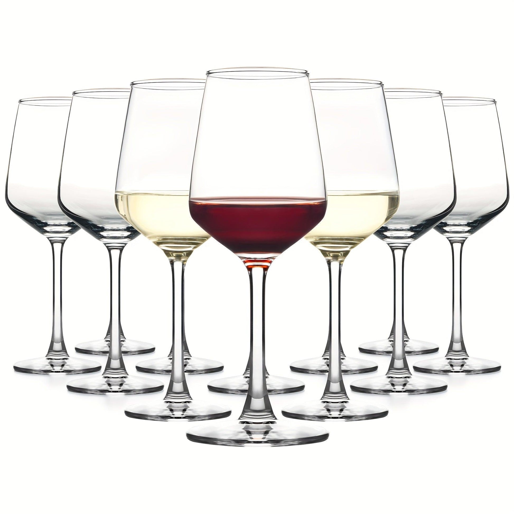 Durable Long Stem Crystal Wine Glasses LeadFree Dishwasher Safe - HomeGoods Lima