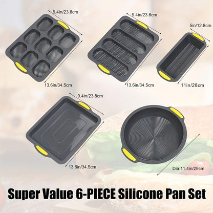 Premium 5Piece Nonstick Silicone Bakeware Set - HomeGoods Lima