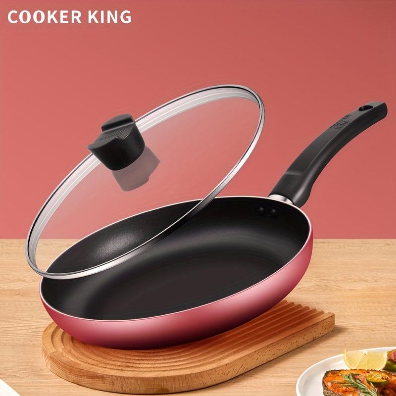 COOKER KING NonStick Pan with Glass Lid Induction Ready - HomeGoods Lima