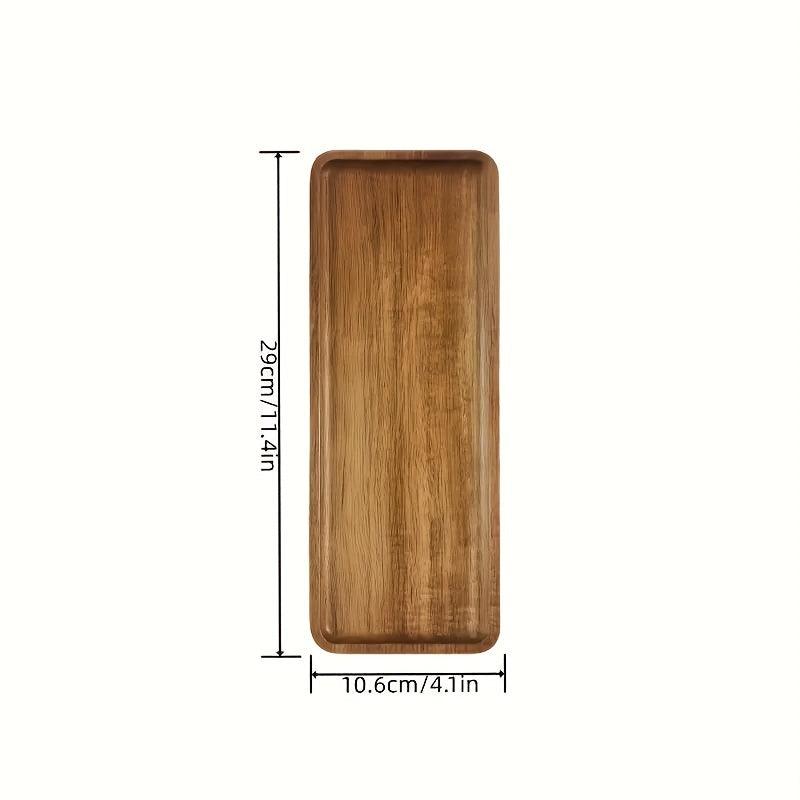 Acacia Wood Serving Tray for Drinks Food and Desserts - HomeGoods Lima