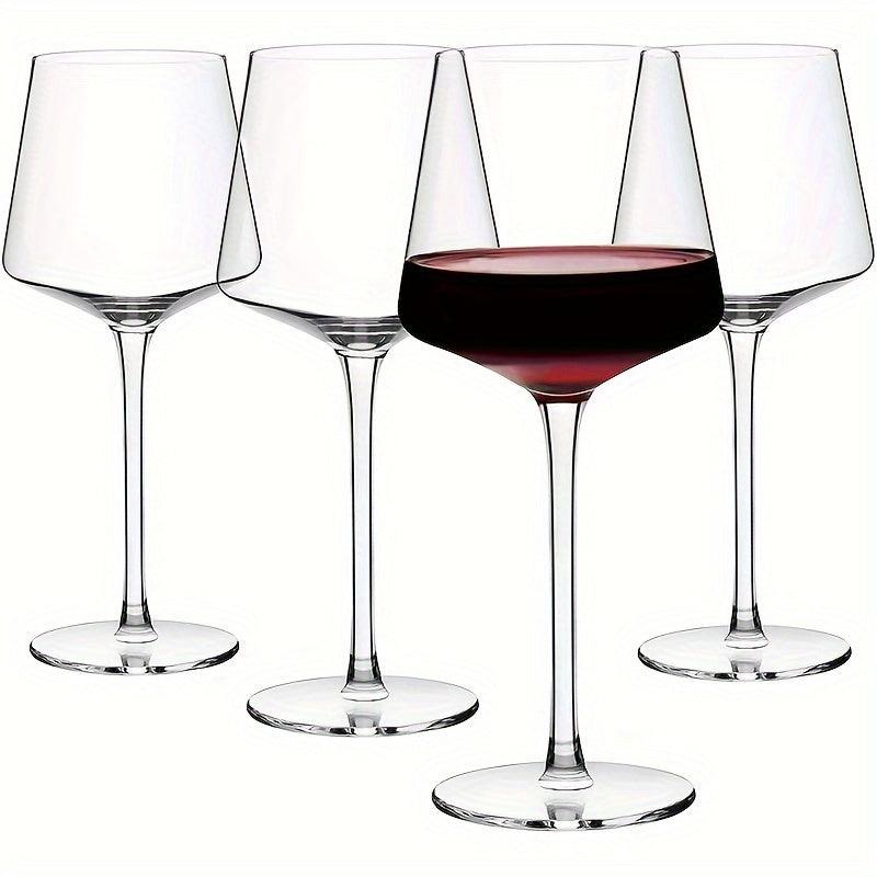 Handblown Crystal Wine Glasses Set for Wine Tasting and Events - HomeGoods Lima