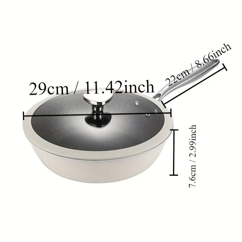 29CM Nonstick Maifan Stone Frying Pan with Lid - HomeGoods Lima