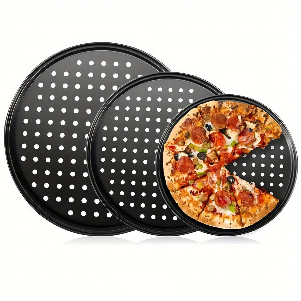 3Piece NonStick Baking Steel Pizza Pan Set - HomeGoods Lima