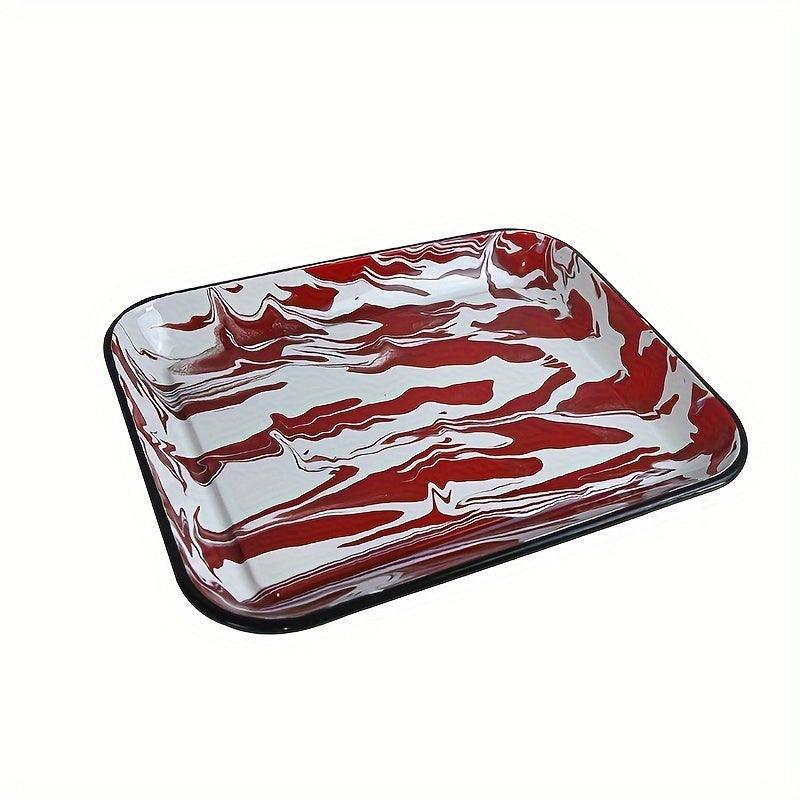 Durable Enamel Dinner Plates Set Perfect for Camping Parties - HomeGoods Lima