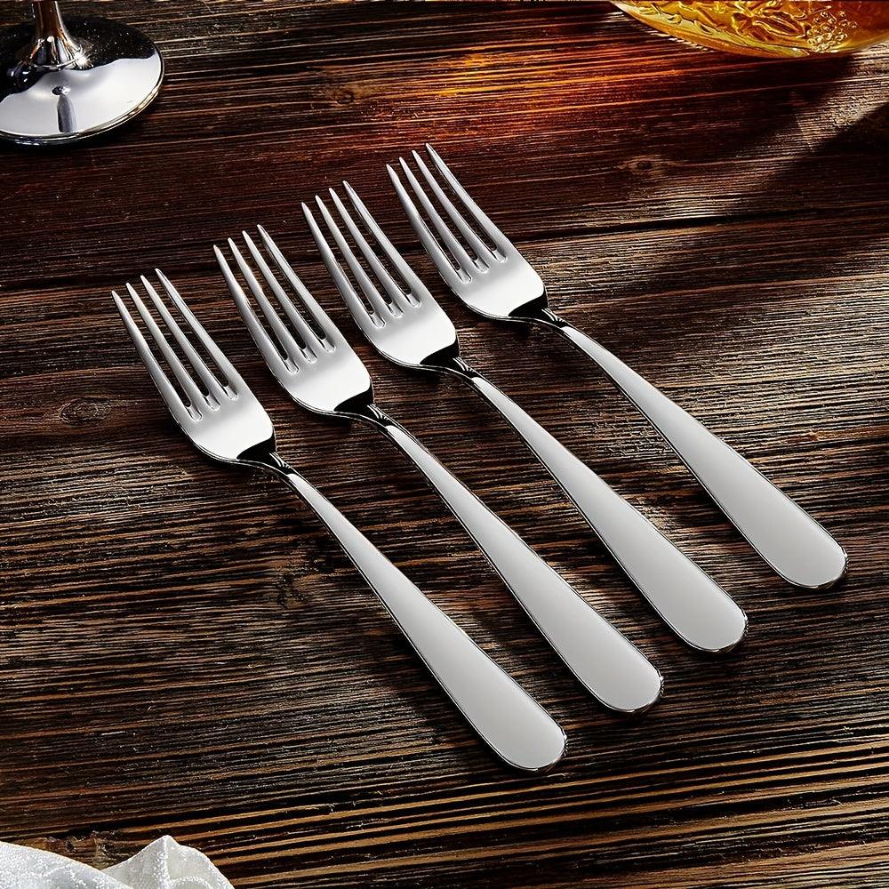 Durable Stainless Steel Fork Set for Home Restaurant Use - HomeGoods Lima