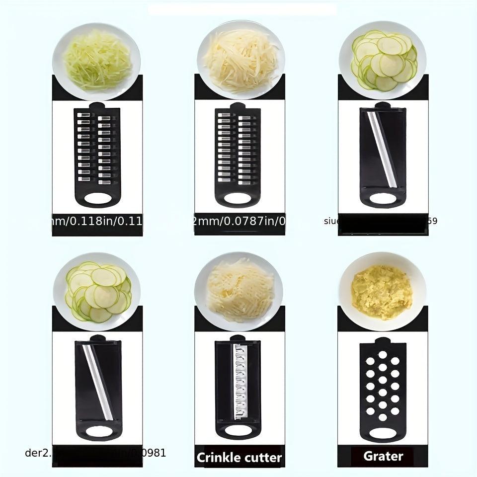 6in1 Stainless Steel Vegetable Chopper Grater - HomeGoods Lima