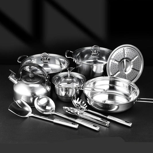 Durable Stainless Steel 14Piece Kitchen Utensil Set - HomeGoods Lima