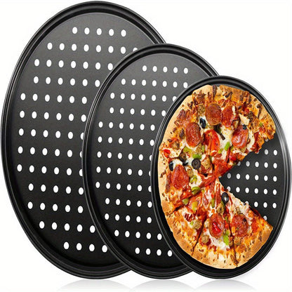 3Piece NonStick Baking Steel Pizza Pan Set - HomeGoods Lima