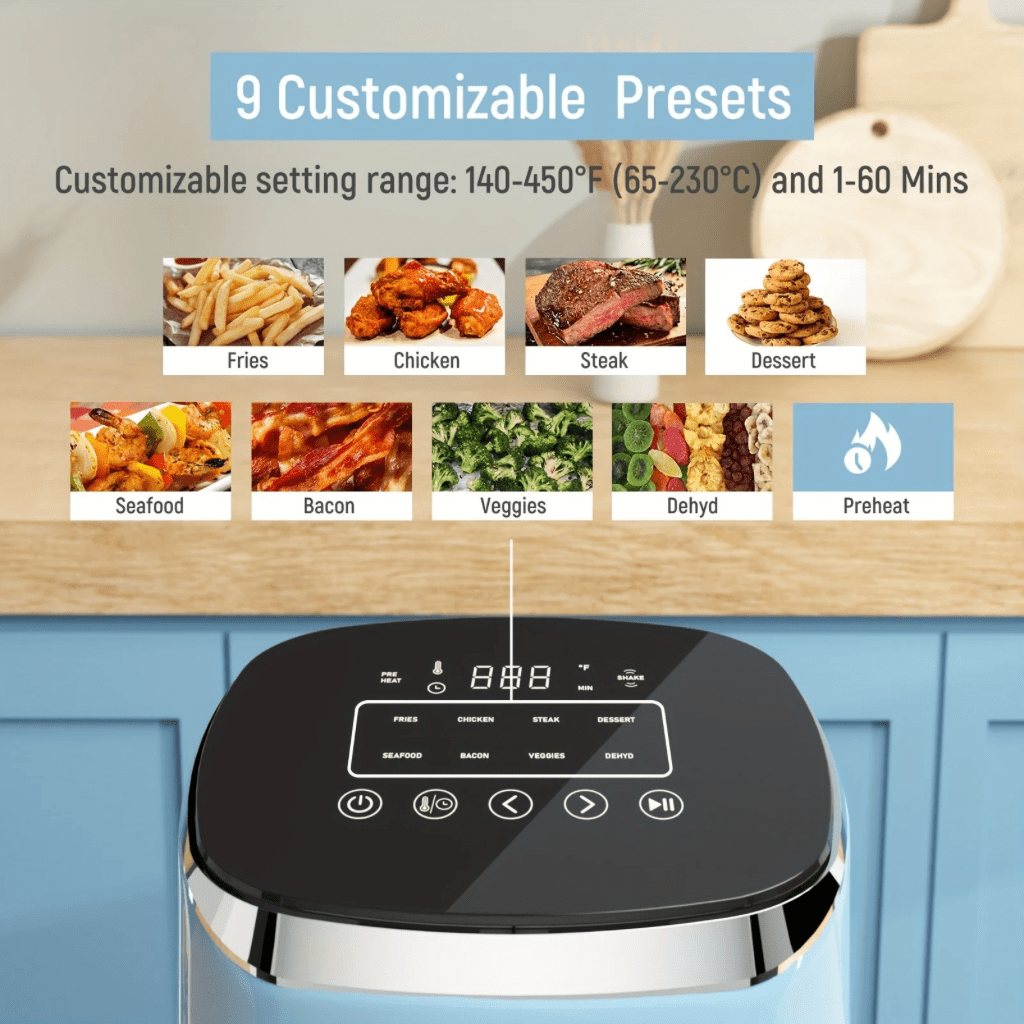 Air Fryer Fabuletta 4L 9in1 Cooking Power - HomeGoods Lima