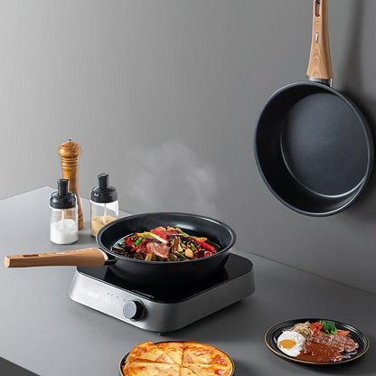 Nonstick Stainless Steel Pan with Glass Lid - HomeGoods Lima